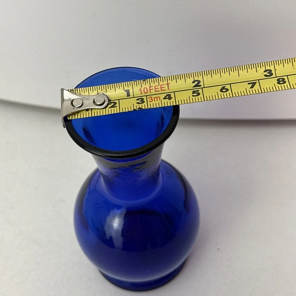 Vintage Cobalt Blue Bud Vase 4.5